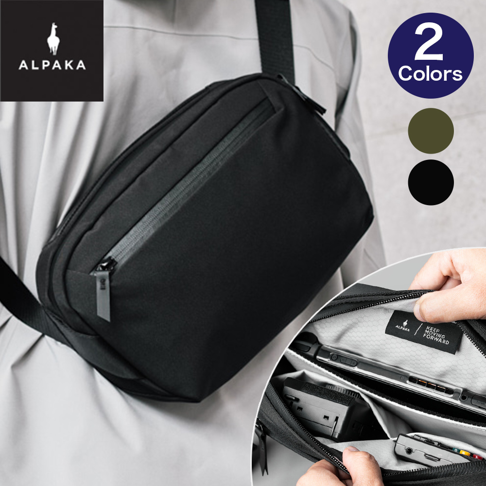 ALPAKA 日本正規代理店 GO SLING MINI V2 スリングバッグ