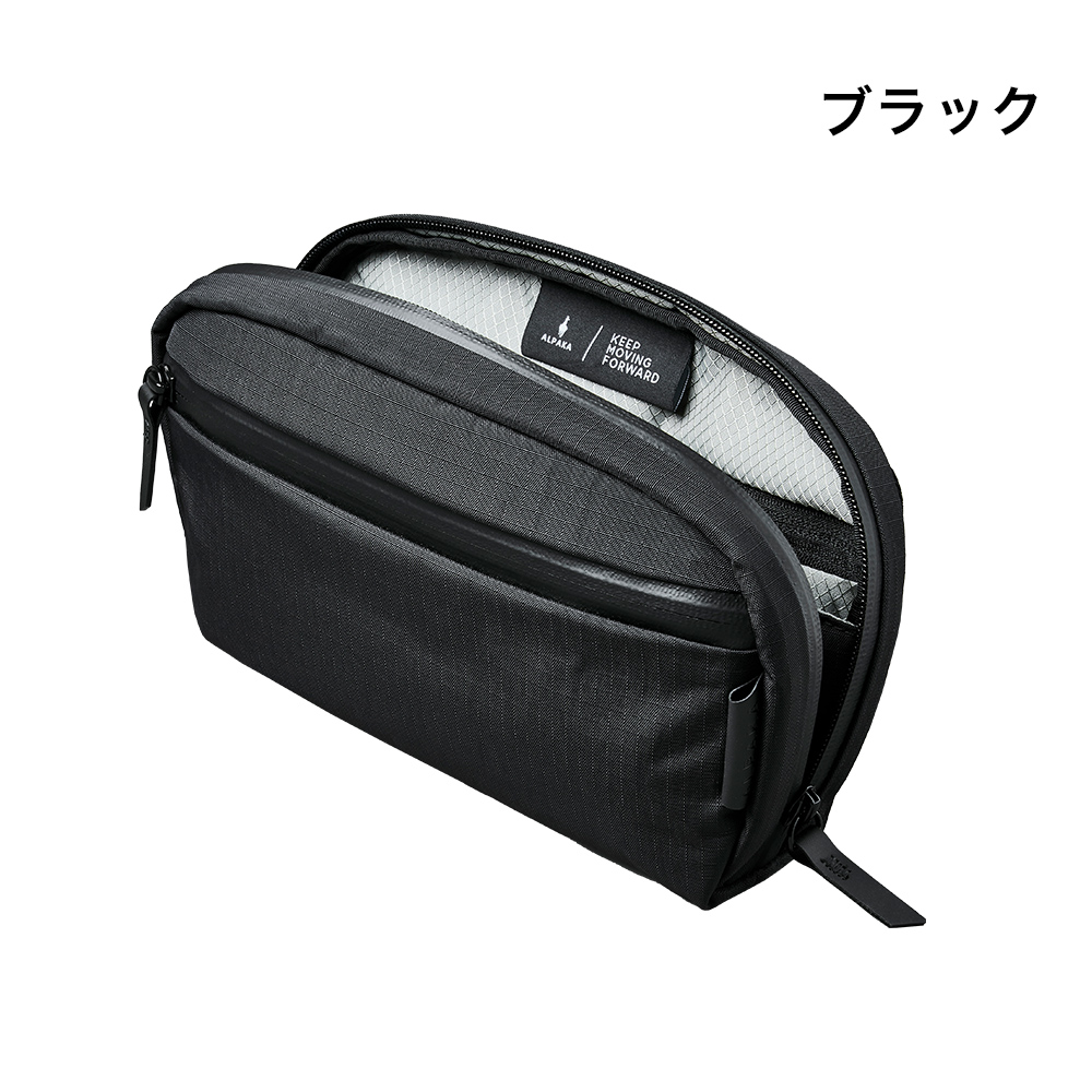 ALPAKA ポーチ TOILETRY BAG ショルダーバッグ 斜め掛け バッグ