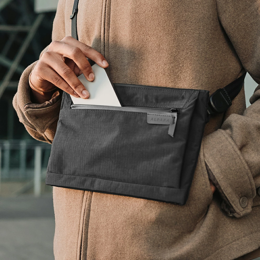 ALPAKA 日本正規代理店 ZIP POUCH MAX V2 スリング ポーチ