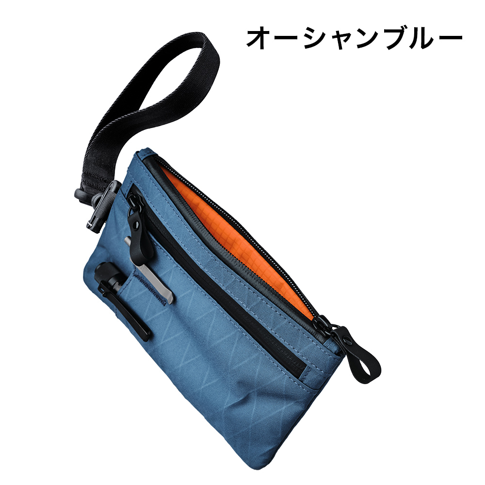 ALPAKA 日本正規代理店 ZIP CLUTCH クラッチ ポーチ 0.2L 2Way