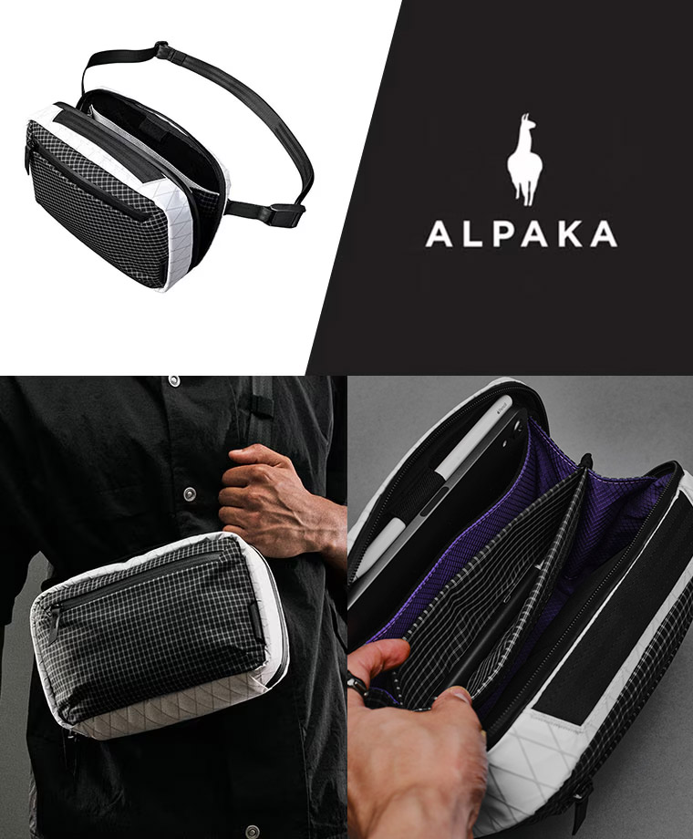 ALPAKA 日本正規代理店 数量限定 ELEMENTS TECH CASE MAX CYBER