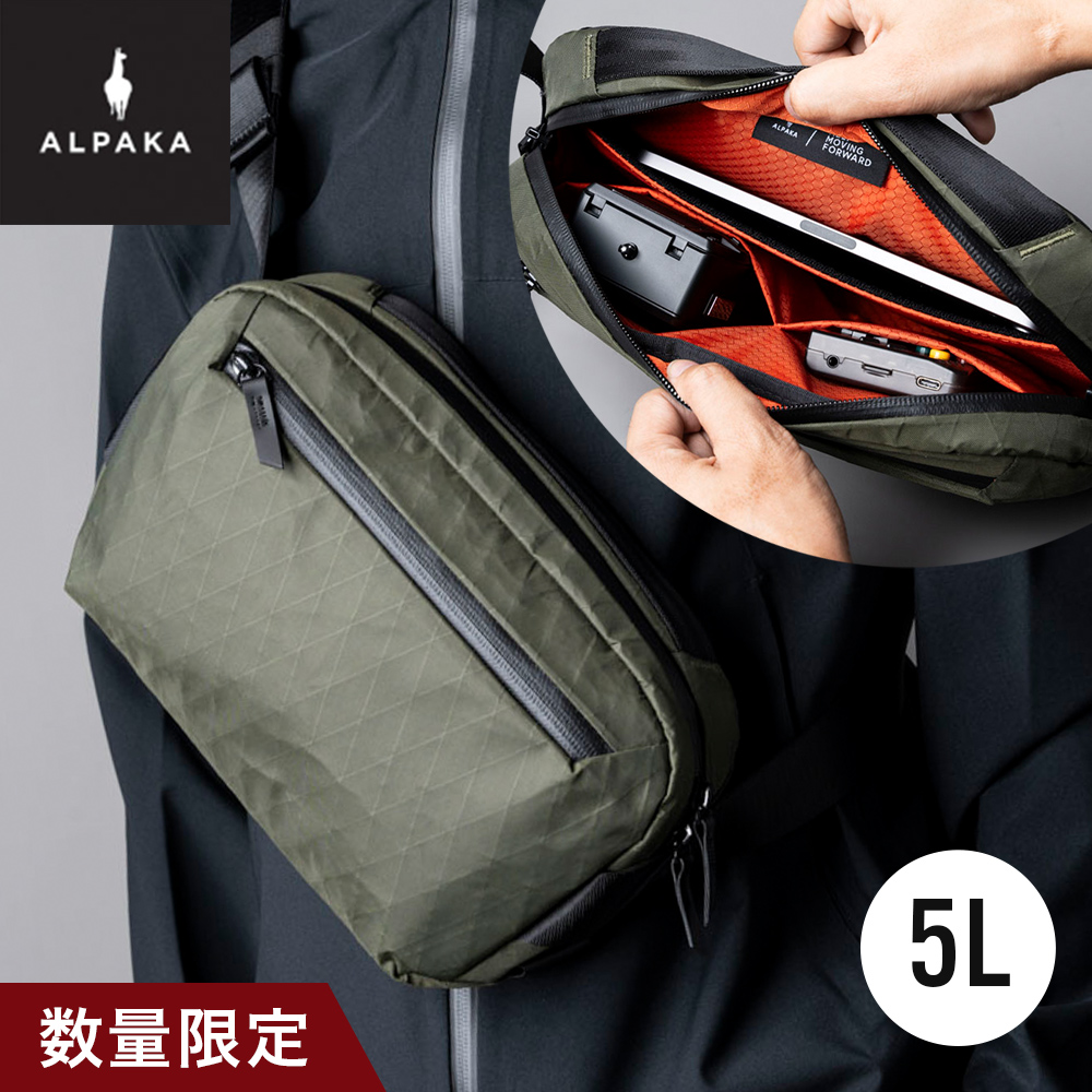 アルパカ ALPAKA Go Sling Mini VX21 スリングバッグ ALPAKA/アルパカ] GO SLING MINI V2 スリング ボディバッグ