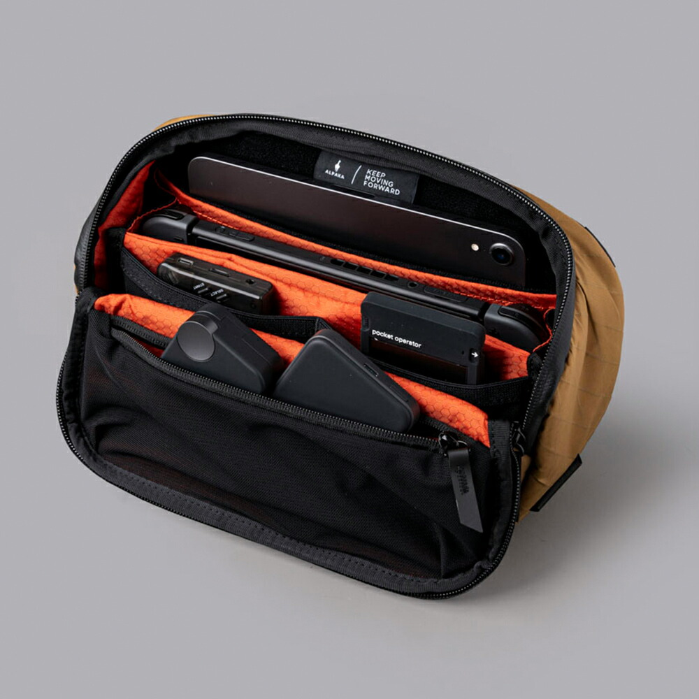 ALPAKA VERTEX POUCH X-PAC スリングバッグ ショルダーバッグ ポーチ
