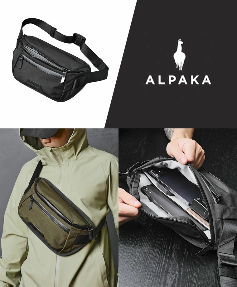 ALPAKA アルパカ BRAVO SLINGMINI V2 AXOFLUX スリング ボディバッグ