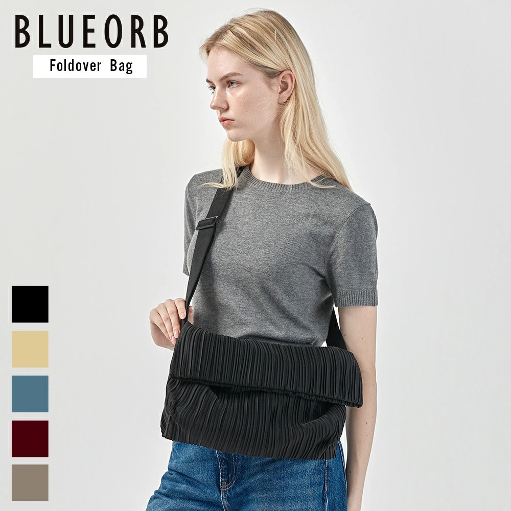 Foldover Bag フォールドバッグ ショルダーバッグ 2way レディース 韓国ファッション BLUEORB/ブルーオーブ