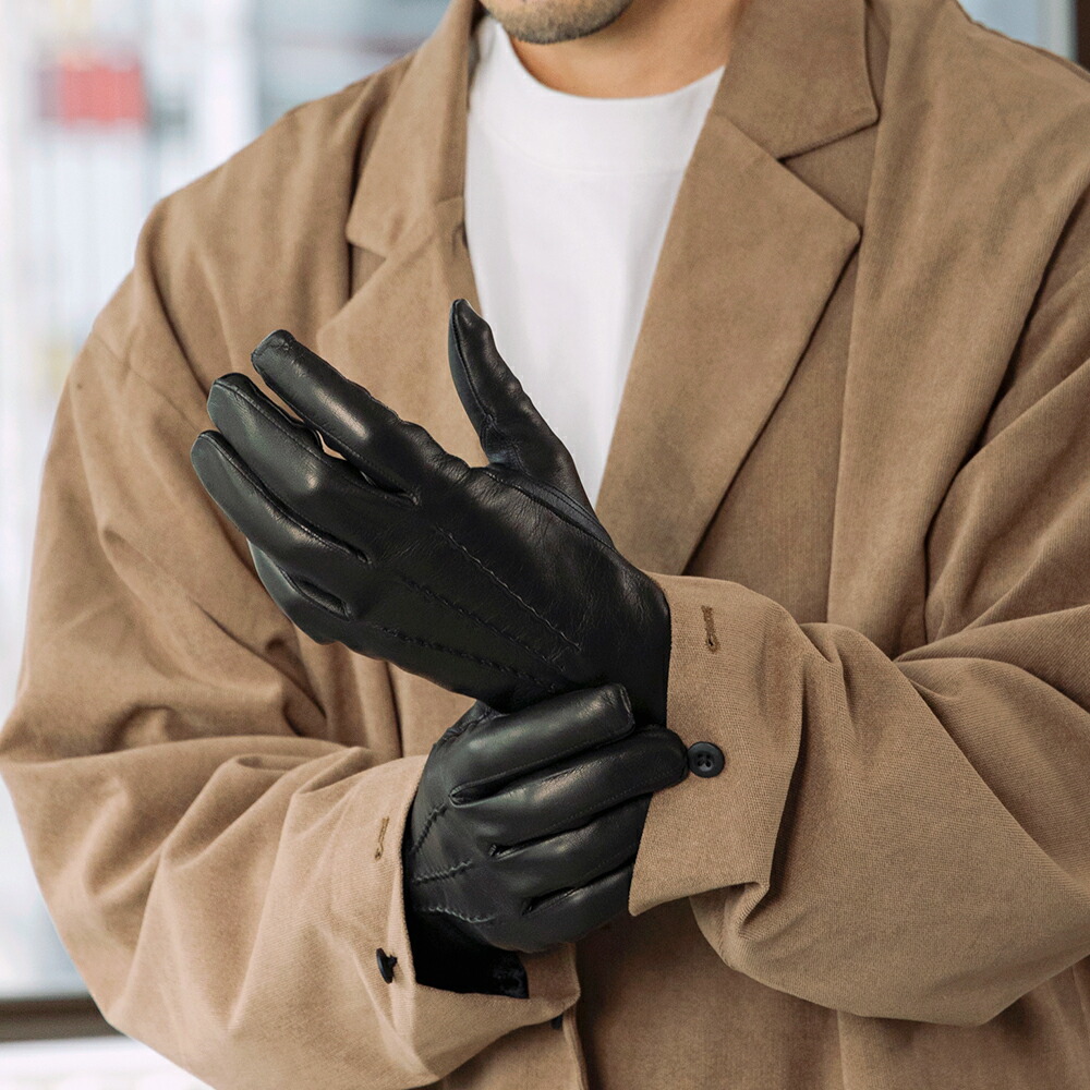 GLOVES（グローブス） MEN'S TOUCH LAMBSKIN イタリア製 メンズ