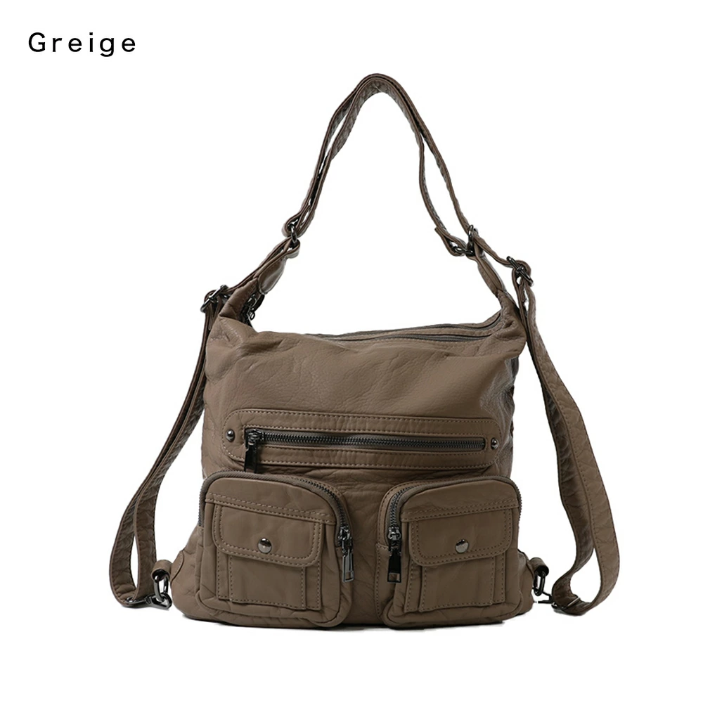 2wayバッグ ハンドバッグ リュックサック フェイクレザー レディース