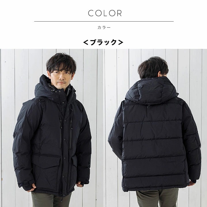 日本製 ダウンジャケット ダウンパーカー POLEWARDS ポールワーズ