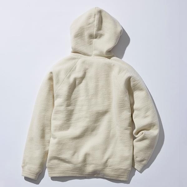 完売モデル★ドゥロワー ロゴ刺繍 サイドジップ コットンカシミヤ裏毛パーカー コットン吊り裏毛フーデッドパーカー