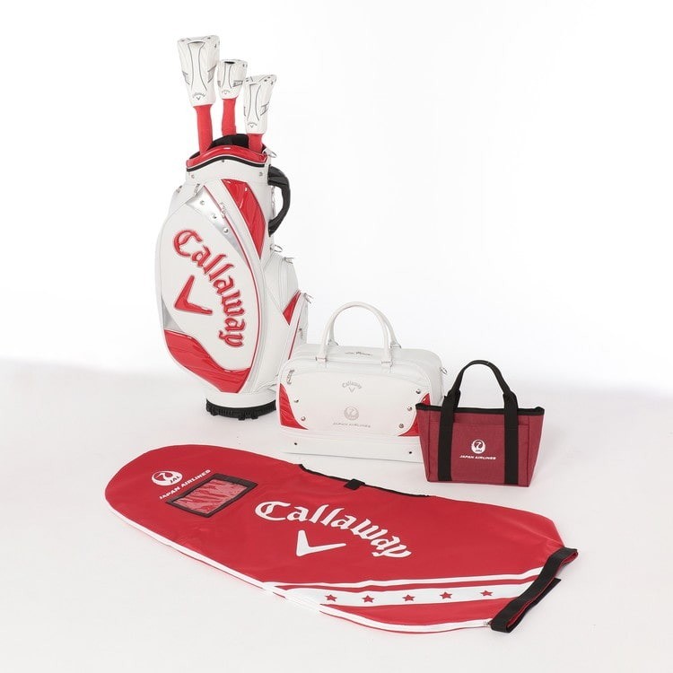 新品未使用 キャロウェイ JALオリジナル ゴルフ トラベルカバー 赤 Callaway（キャロウェイ） JALオリジナル ユーティリティーカバー
