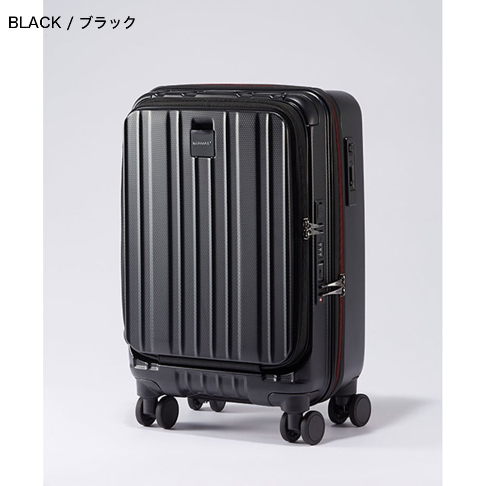 BERMAS ブラックハードシェルキャリーケース BERMAS ブラックハードシェルキャリーケース INTER CITY 新色