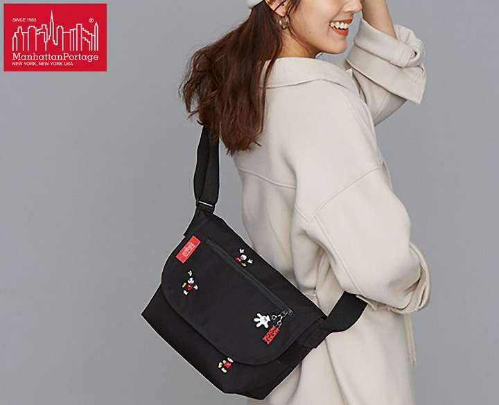 売れ筋 マンハッタン ポーテージ ミッキーマウス メッセンジャーバッグ Manhattan Portage マンハッタン ポーテージ 100 本物保証 Lewisfamilyinsurance Com