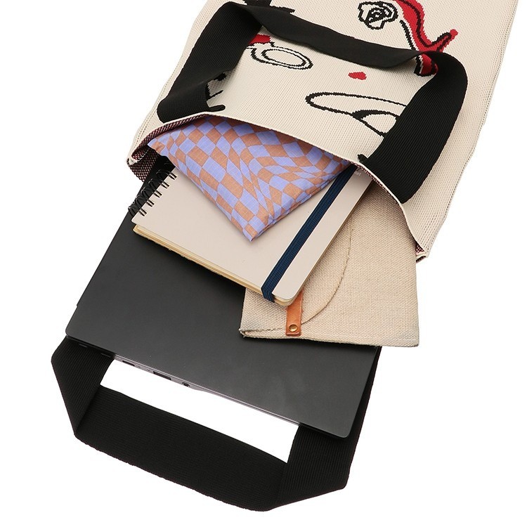 アビステ JALオリジナル PCニットバッグ : GLENCHECK - 通販 - Yahoo