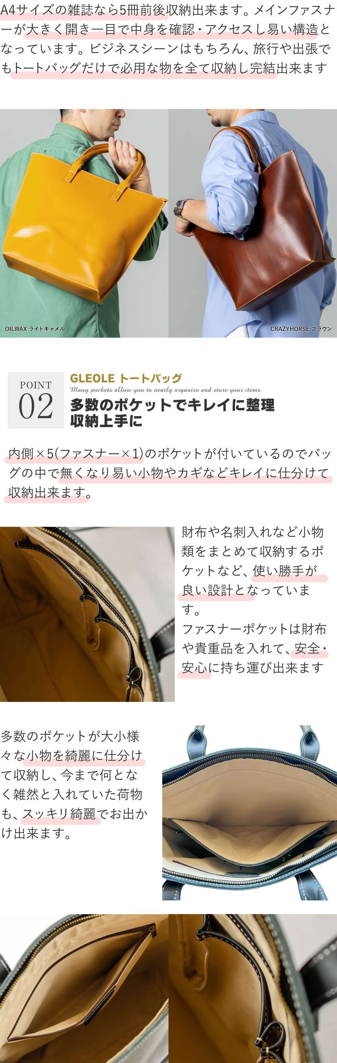 トートバッグ A4