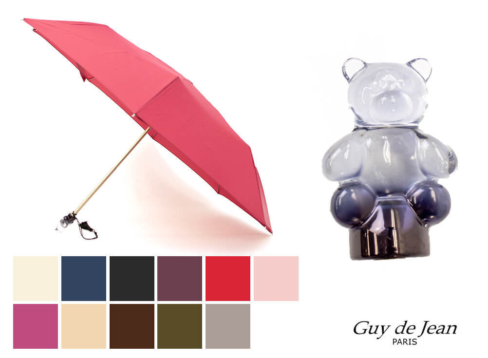 空港限定福井洋傘イイダ傘 高級傘くま テディベア 限定傘 レア