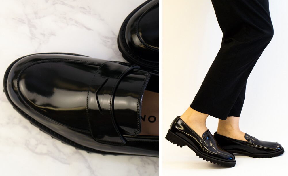 FABIO RUSCONI ファビオルスコーニ レザー ローファー F4965 子牛革