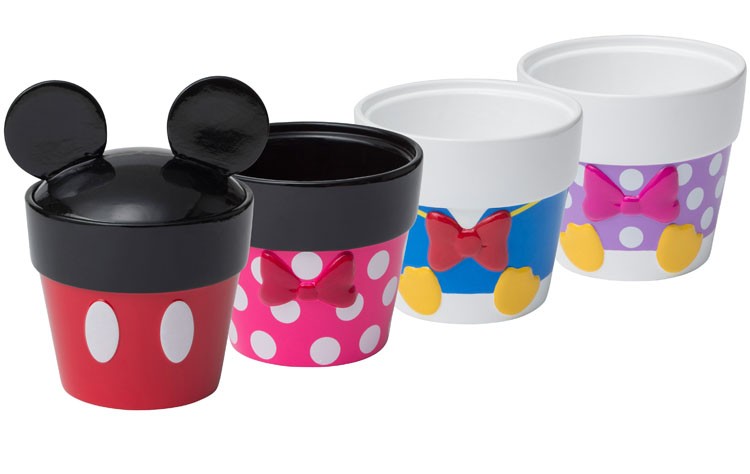 プランター 店 セット かわいい プランターカバー 鉢 ポット 小物入れ 庭 D ミッキーマウスamp フレンズ タカショー Td Pc01