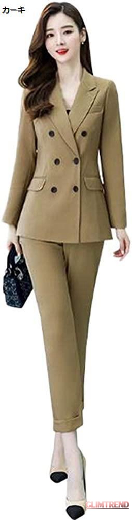 春秋スタイル スモールスーツ スーツ 韓国版 ファッション プロウェア 気質 女性 ツーピース 洋風...