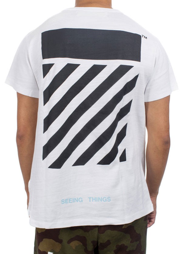 OFF-WHITE オフホワイト Ｔシャツ ホワイト omaa002f17001015 0110