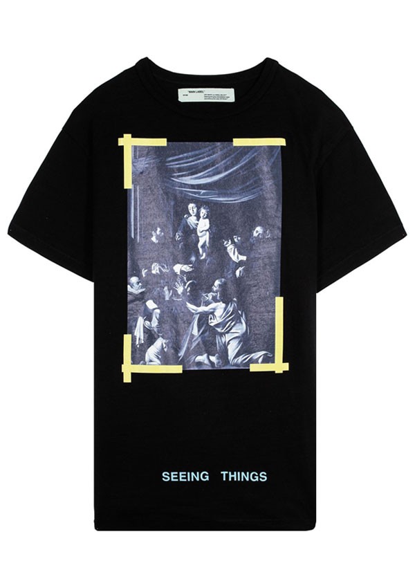 OFF-WHITE オフホワイト Ｔシャツ ブラック omaa002f17001015 1001 DIAG CARAVAGGIO TEE SS  クルーネック メンズ カットソー ディアゴナル ダイアゴナル 新作 : omaa002f17001015-1001 : Global Round -  通販 - Yahoo!ショッピング