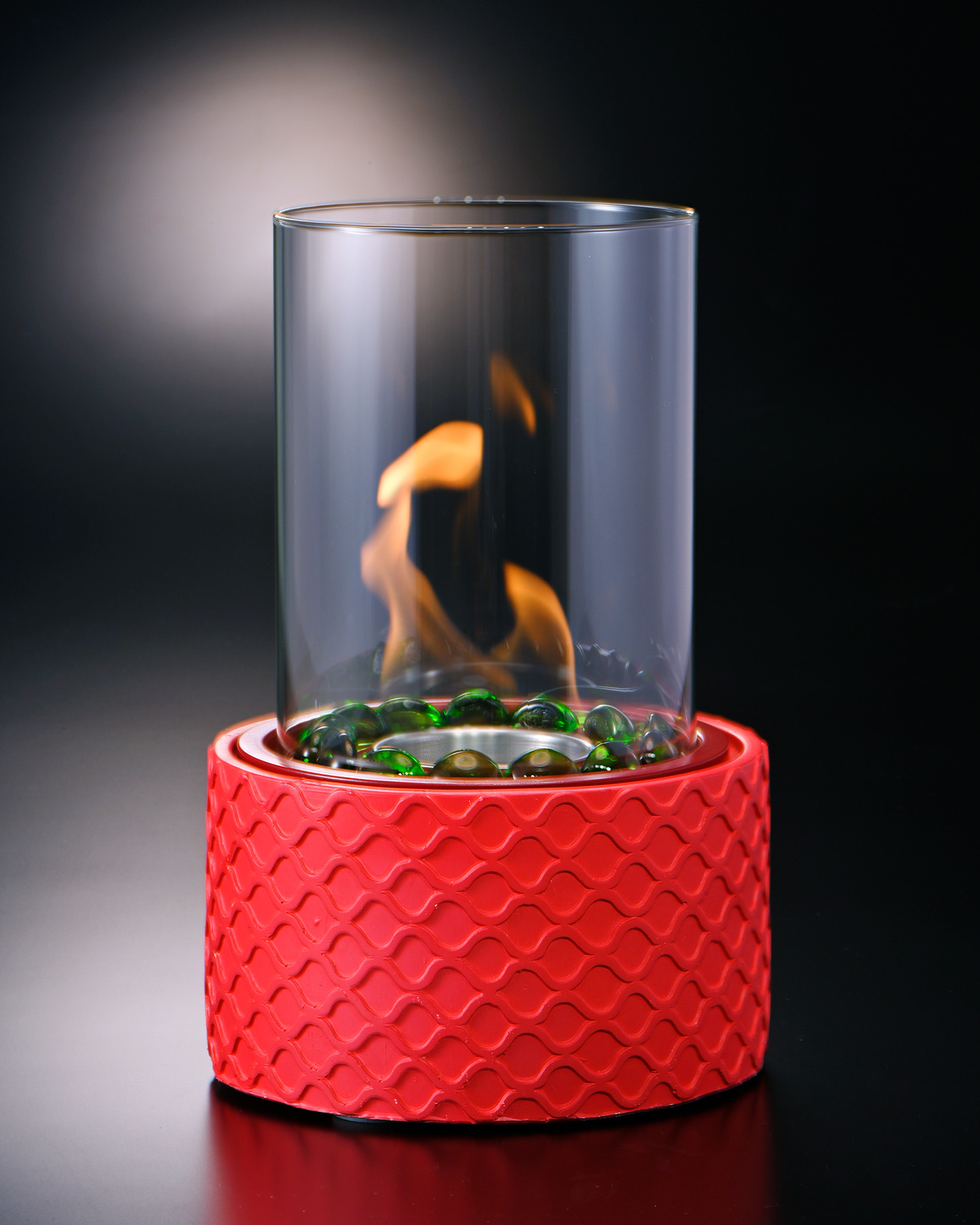 熱くならない！バイオエタノール暖炉 SUAVIS(スアビス) 1/fゆらぎ 有害