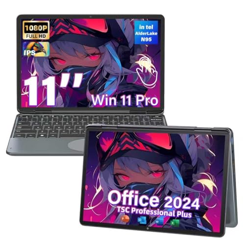 2in1ノートパソコンタッチパネル 360°回転・10.95インチ Win11 Pro
