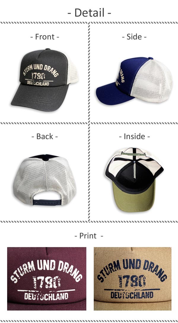 メッシュキャップ アメカジ カレッジキャップ キャップ CAP カレッジ