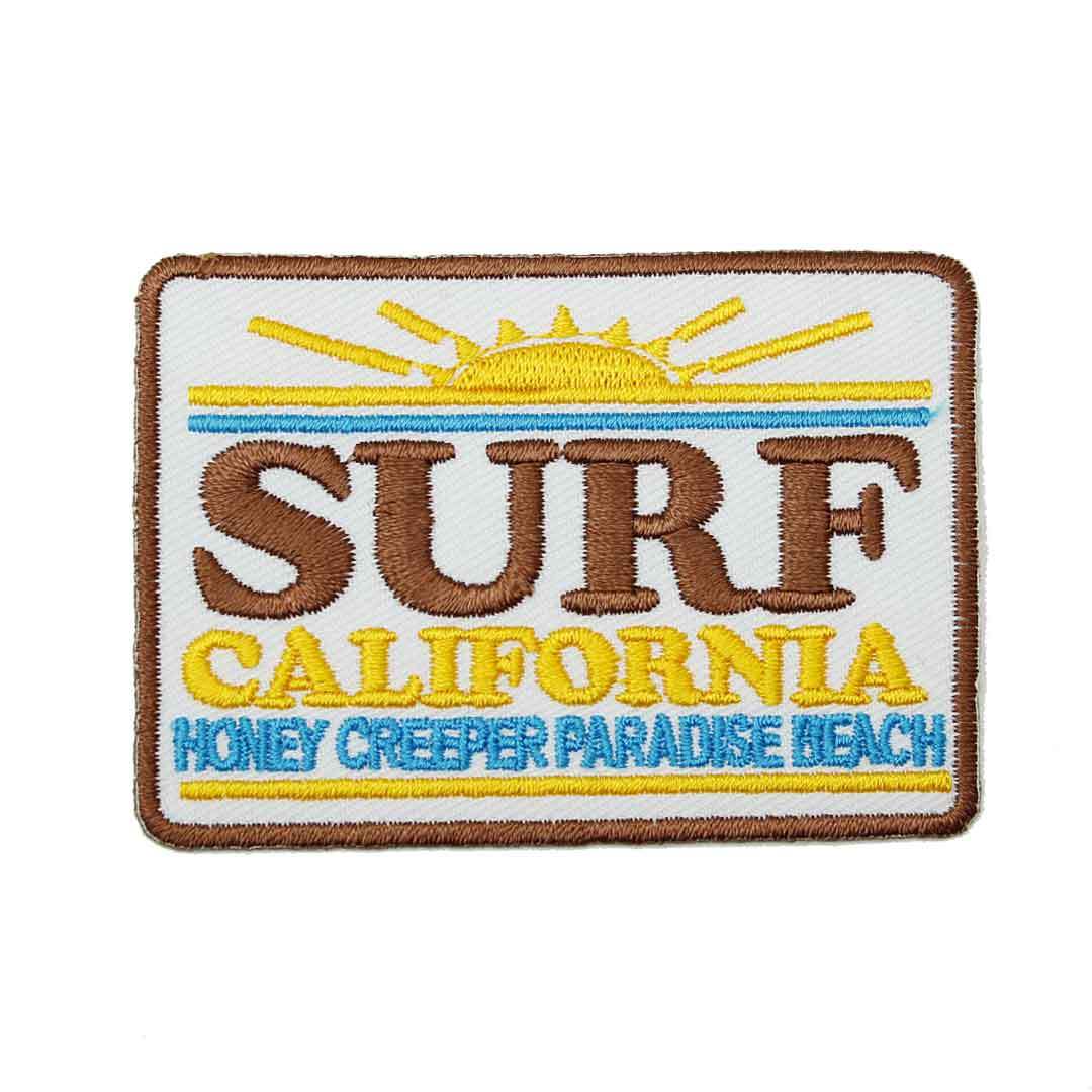 ワッペン アイロン SURF CALIFORNIA アメリカ アップリケ わっぺん アイロンで簡単貼り付け :wa0003:GlobalMarket  - 通販 - Yahoo!ショッピング