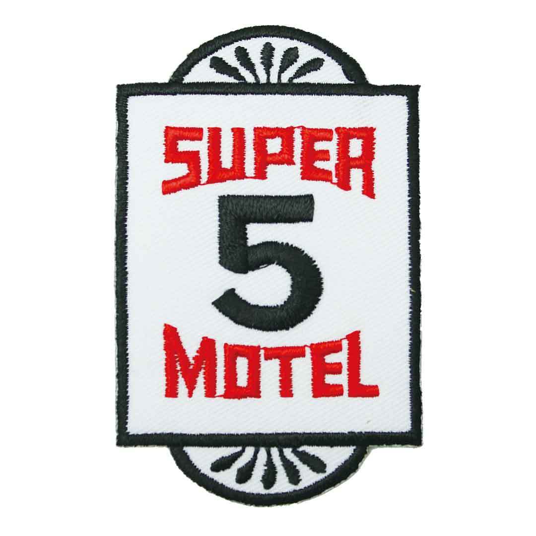 ワッペン アイロン SUPER MOTEL USA アメリカ ホテル アップリケ わっぺん アイロンで簡単貼り付け  :wa0026:GlobalMarket - 通販 - Yahoo!ショッピング