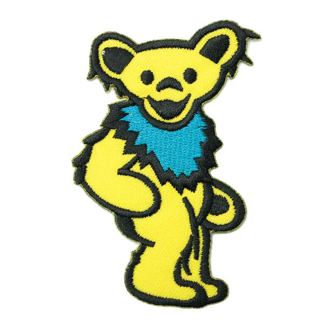 ワッペン アイロン DEAD BEAR デッドベア キャラクター イエロー 動物 クマ デザイン ワッペン アップリケ わっぺん アイロンで簡単貼り付け  :wa0040:GlobalMarket - 通販 - Yahoo!ショッピング