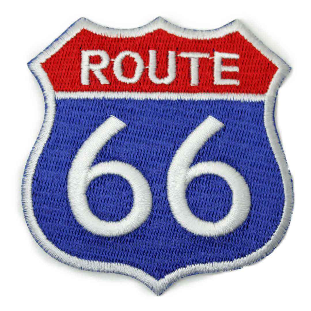 ワッペン アイロン ROUTE66 標識 USA ハイウェイ アメリカ アップリケ わっぺん アイロンで簡単貼り付け  :wa0061:GlobalMarket - 通販 - Yahoo!ショッピング