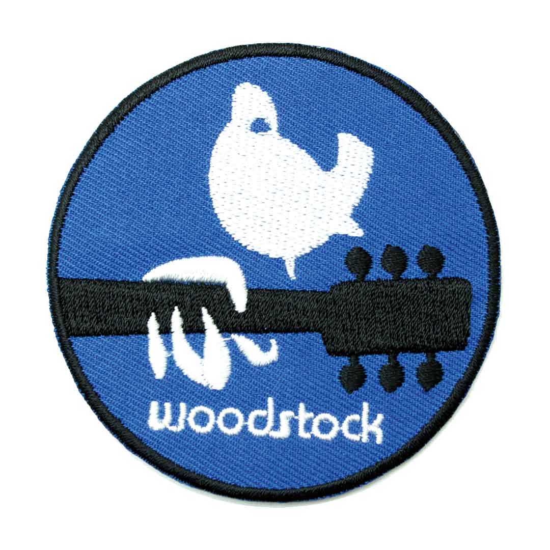 ワッペン アイロン ウッドストック WOOD STOCK イベント 音楽 アメリカ アップリケ わっぺん wappen アイロンで簡単貼り付け