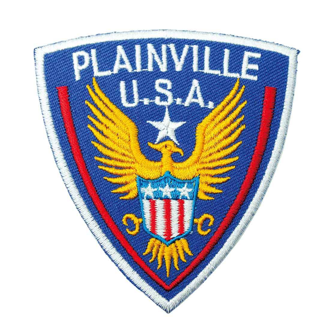 ワッペン アイロン PLAINVILLE USA ミリタリー 軍物 紋章 ブルー アップリケ わっぺん アイロンで簡単貼り付け  :wa0322:GlobalMarket - 通販 - Yahoo!ショッピング