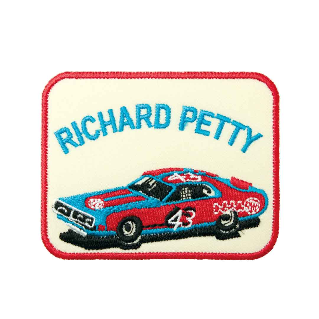 ワッペン アイロン RICHARD PETTY 車 エンブレム CAR 乗り物
