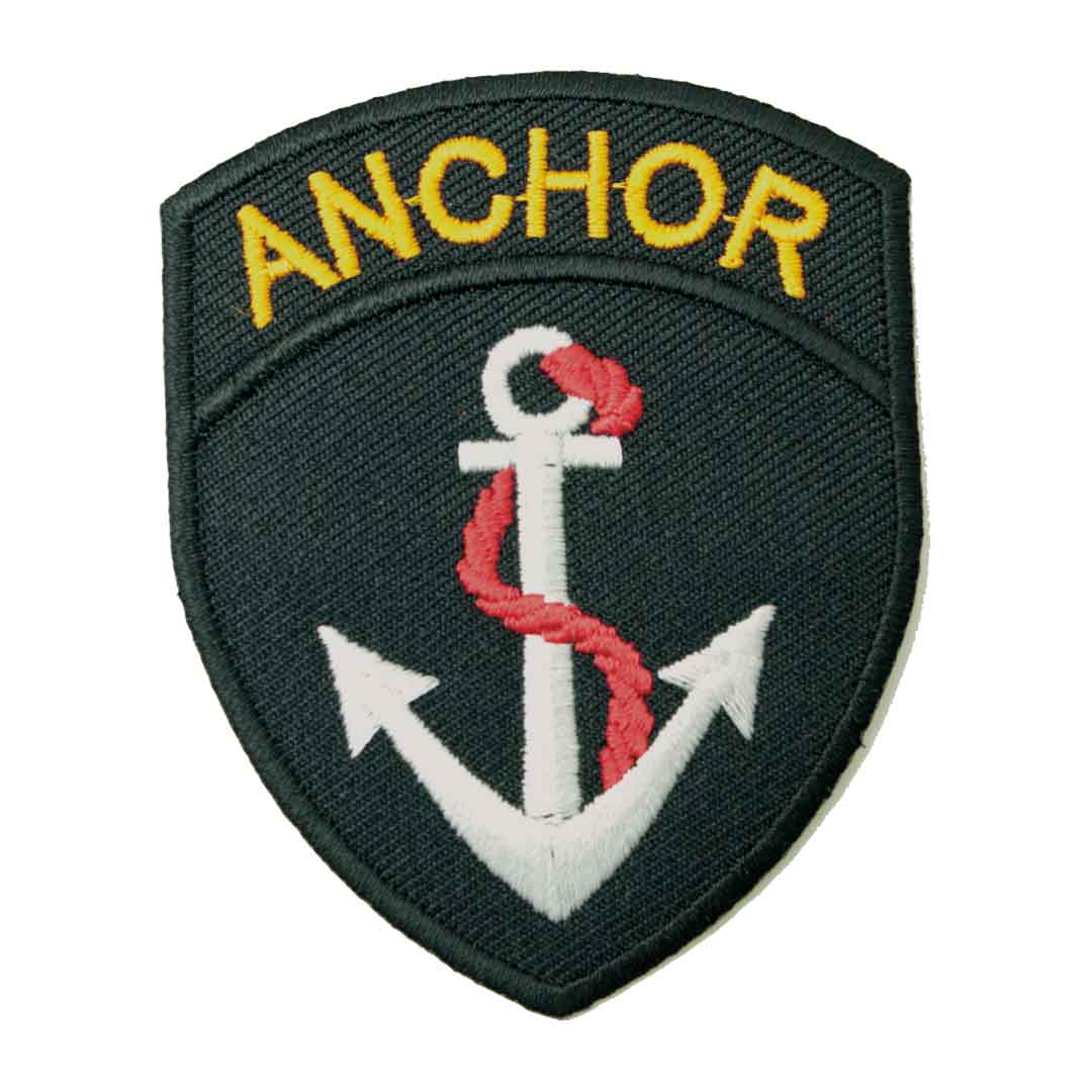 ワッペン アイロン ミリタリー USA 紋章 ANCHOR イカリ 海軍 軍物