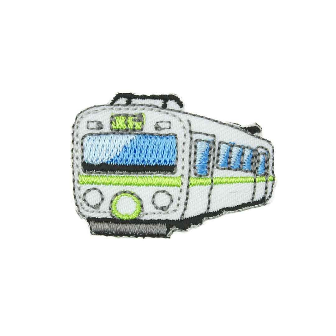 ワッペン アイロン ミニサイズ 電車 トレイン 乗り物 山手線 アップリケ わっぺん 小さい アイロンで簡単貼り付け Wa1039 Globalmarket 通販 Yahoo ショッピング