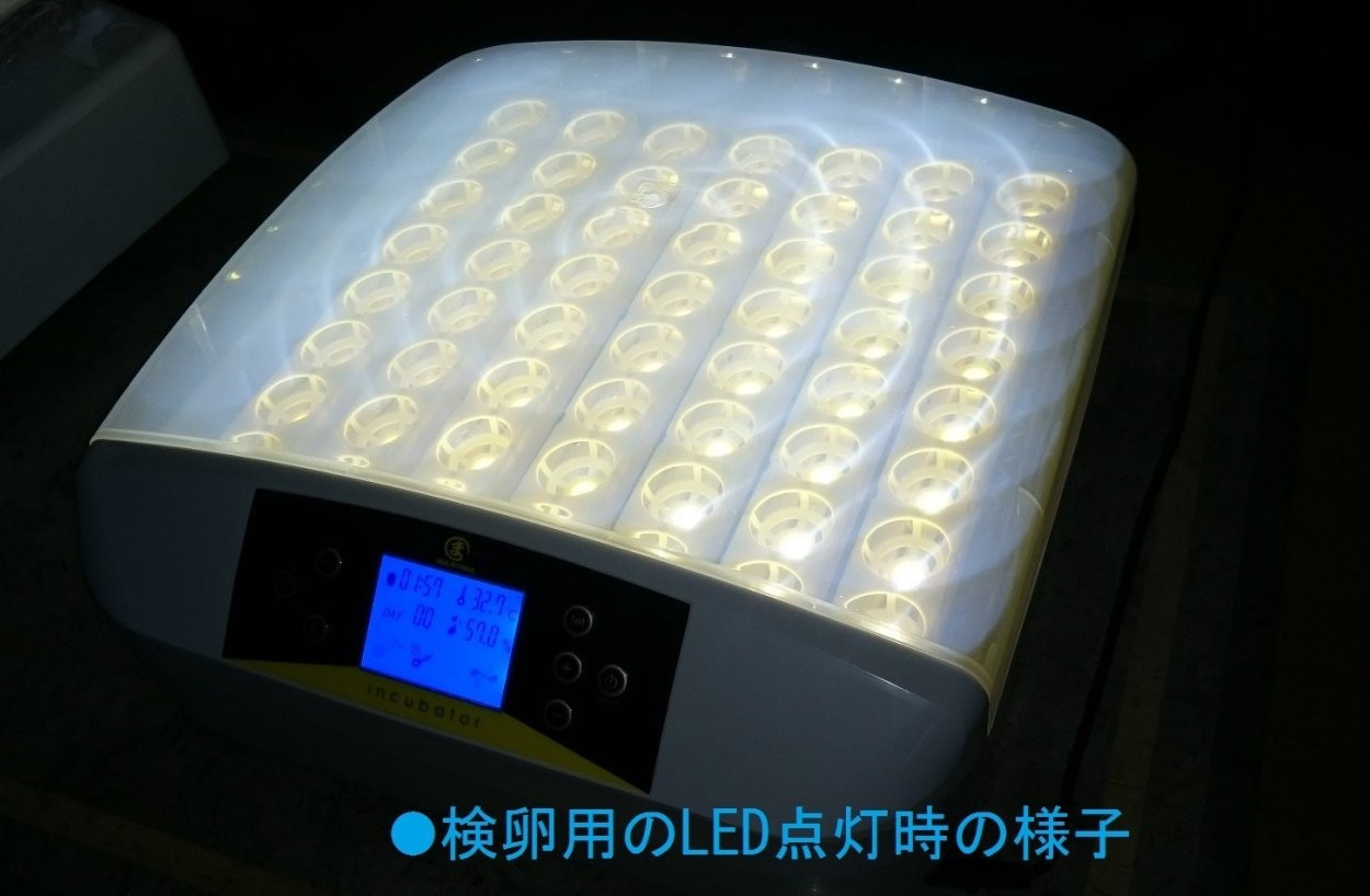 新作入荷安いふか器　LED56　孵卵器　検卵機能付き　転卵機能付き その他