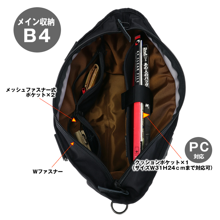 master-piece（マスターピース） トートバッグ master-piece RISE-V2