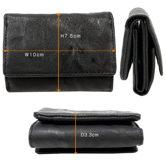 TAKEO KIKUCHI（タケオキクチ） 財布 三つ折り ミニ財布 オイスター