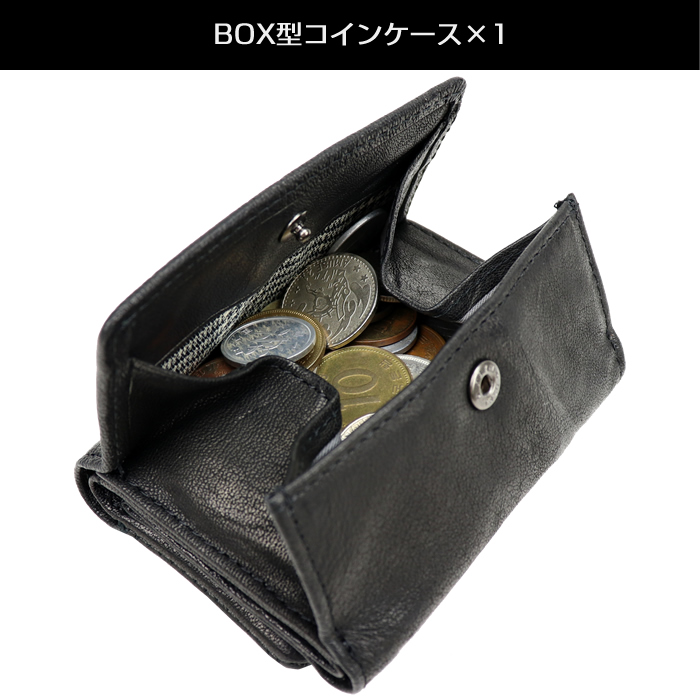 TAKEO KIKUCHI（タケオキクチ） 財布 三つ折り ミニ財布 オイスター