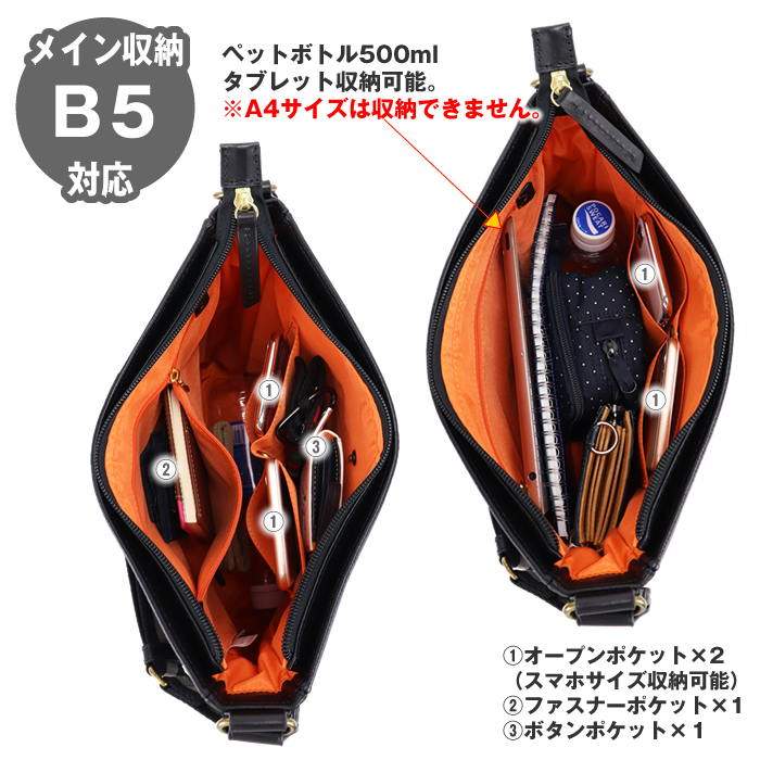 CASTELBAJAC（カステルバジャック） ロンド ショルダーバッグ 牛革