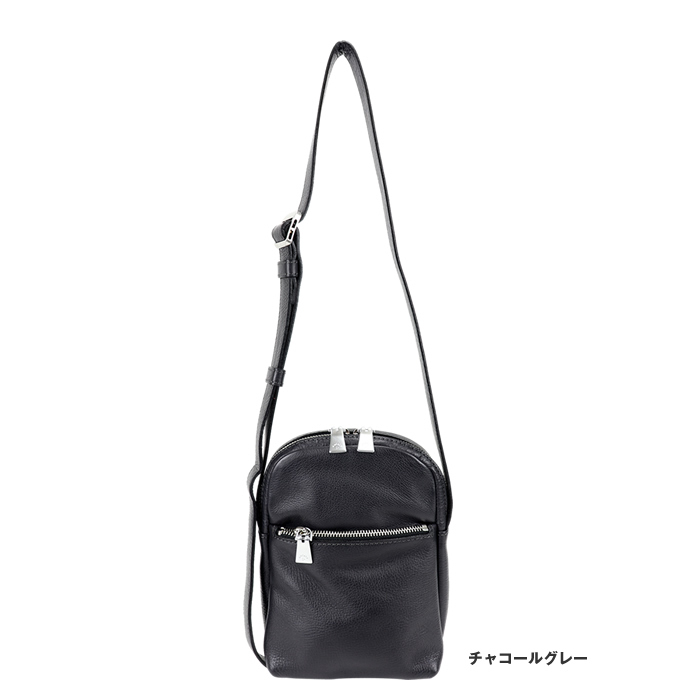 ❤️ GRIS BLACK ❤️ ショルダーバック❤️ gris ほぼ新品 aniary アニアリ シュリンクレザー ミニショルダーバッグ 07