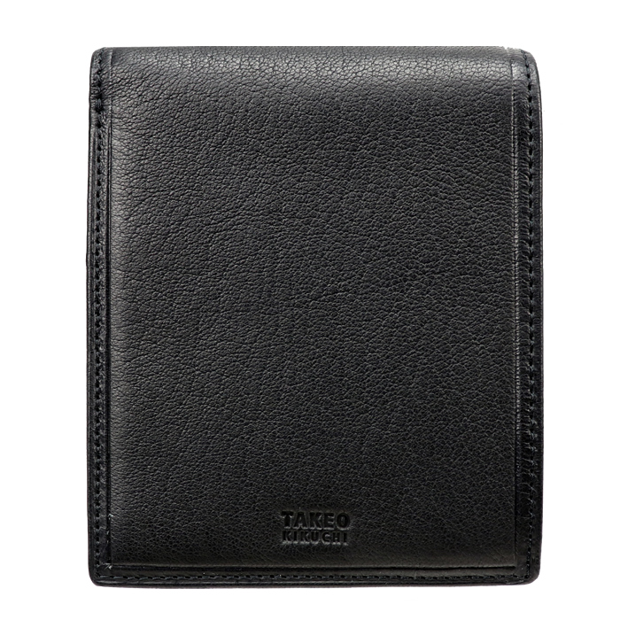 新品 TAKEO KIKUCHI 羊革手袋 ☆黒/赤、黒／グレー2点