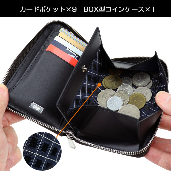 TAKEO KIKUCHI タケオキクチ 財布 ラウンドファスナーサイフ