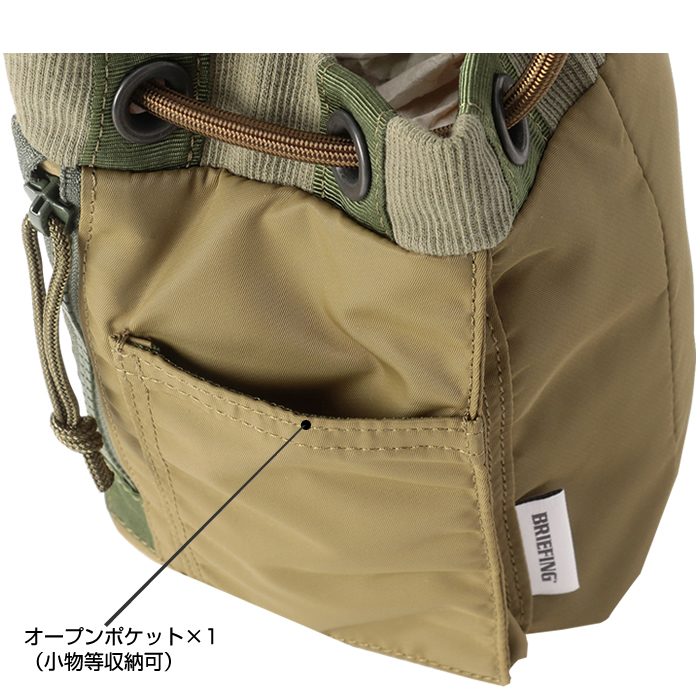 BRIEFING（ブリーフィング） BRIEFING FIME PURSE SACK BRA253G58 ミニ