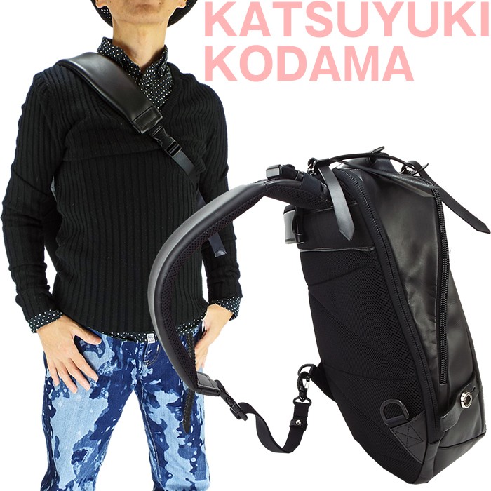 カツユキコダマ KATSUYUKI KODAMA PACK-6 ミドルサイズ レザーリュック