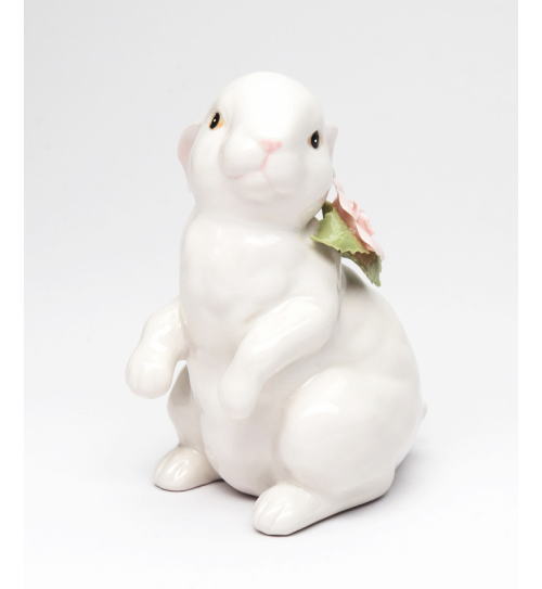 ＊うさぎ雑貨*連結式ウォールポケット(1個タイプ)♪︎バニーと薔薇柄♪︎ 112) のあぷらす 木製マグネット うさぎ 3個入り 【レター