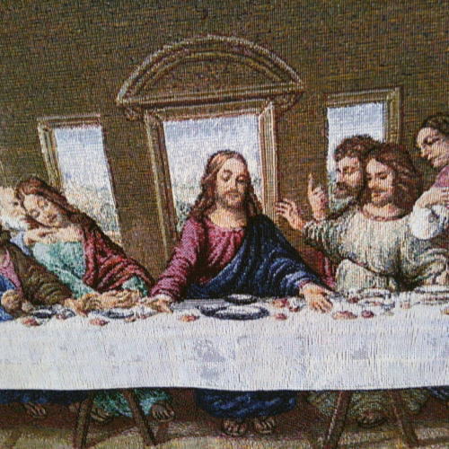 タペストリー 壁掛け イエスキリスト 最後の晩餐 レオナルド ダビンチ