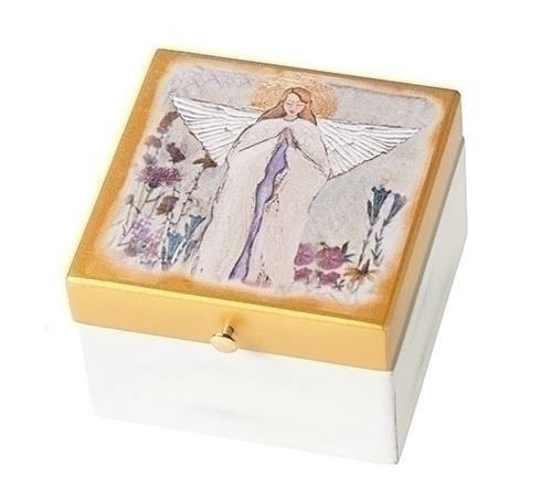 小箱 お祈りする天使 ハートソング エンジェルプレイヤー 天使の