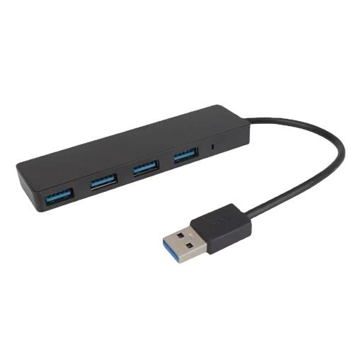 USBハブ 3.0 4ポート 薄型 軽量設計 USB拡張 type-c 接続 USB 接続 コンパクト USB3.0拡張 4in1 高速 Macbook Windows｜glorymart｜02